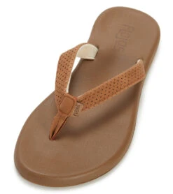 Flojos Women's Britta Flip Flop -Swimming Equipment Shop 8650905026728 tan
