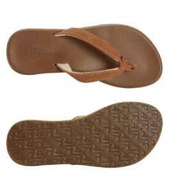 Flojos Women's Britta Flip Flop -Swimming Equipment Shop 8650905026728 tan 4a