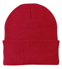 SwimOutlet Knit Beanie -Swimming Equipment Shop 8650919149736 athleticred