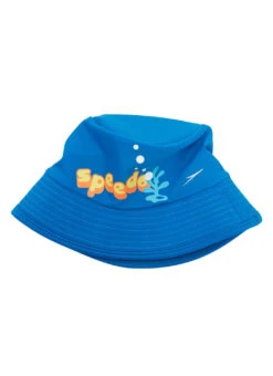 Speedo Boys' UV Bucket Hat (Infant-3yrs) -Swimming Equipment Shop 8650941956264 electricblue 1a