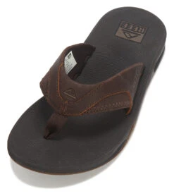 Reef Men's Leather Fanning Flip Flop