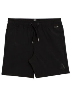 Volcom Boys' Nomoly Hybrid Shorts (Toddler, Little Kid) 13 Volcom Boys' Nomoly Hybrid Shorts (Toddler, Little Kid) -Swimming Equipment Shop 8651061526696 black 1a