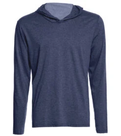 SwimOutlet Men's Perfect Long Sleeve Hoodie -Swimming Equipment Shop 8651105206440 navyfrost