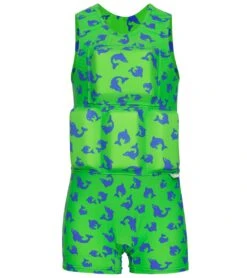 My Pool Pal Boy's Bright Green And Blue Dolfin Floatation Swimsuit 10 My Pool Pal Boy's Bright Green And Blue Dolfin Floatation Swimsuit -Swimming Equipment Shop 8651185848488 brightgreenbluedolphinprint