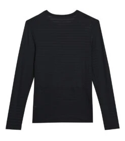 Mizuno Men's Athletic Eco Long Sleeve Top -Swimming Equipment Shop 8651432329384 black 2a