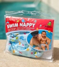 FREDS SWIM ACADEMY Boys' Reusable Swim Diaper 27 FREDS SWIM ACADEMY Boys' Reusable Swim Diaper -Swimming Equipment Shop 8651511234728 blue 10a