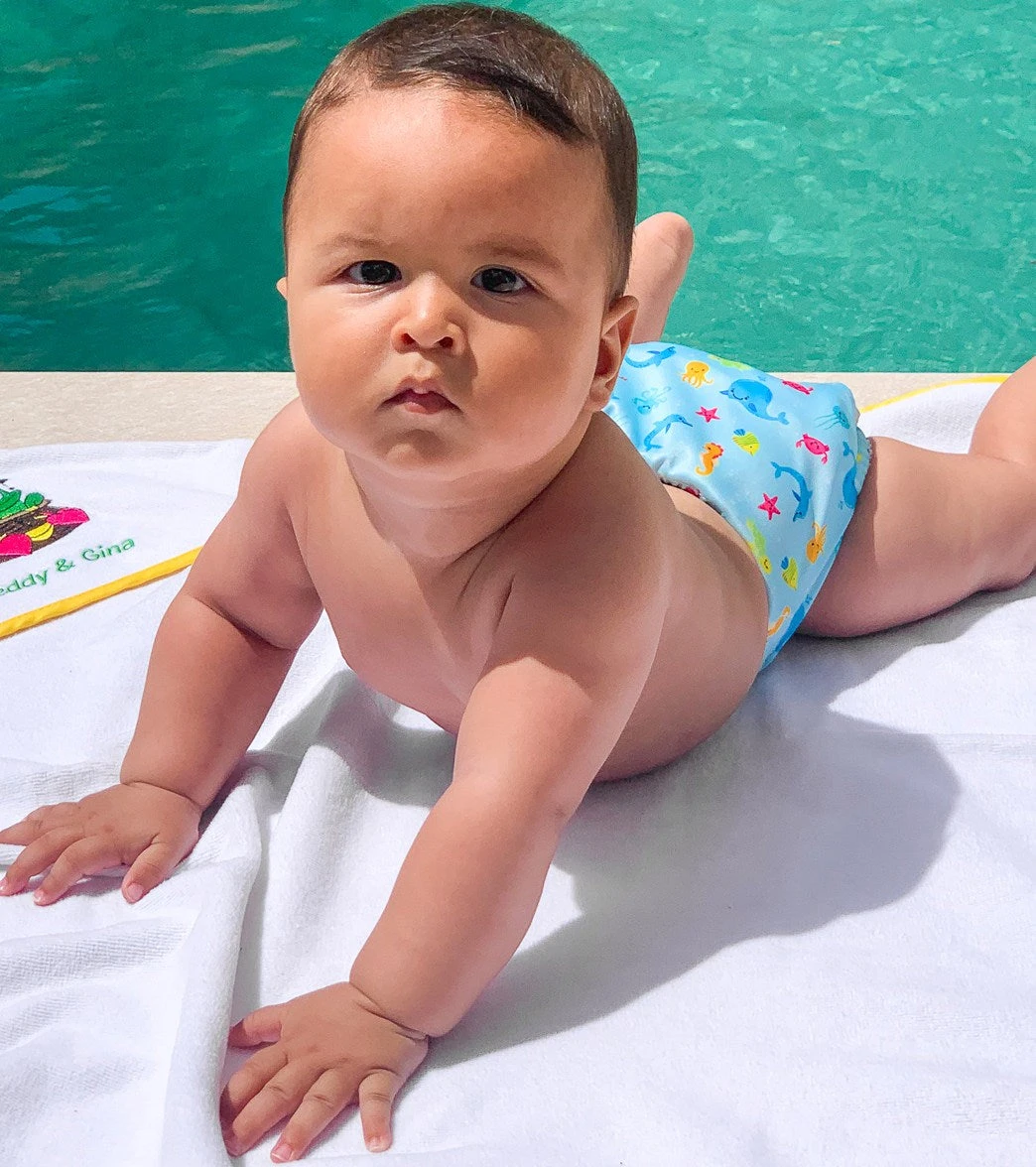 FREDS SWIM ACADEMY Boys' Reusable Swim Diaper 14 FREDS SWIM ACADEMY Boys' Reusable Swim Diaper - Image 12