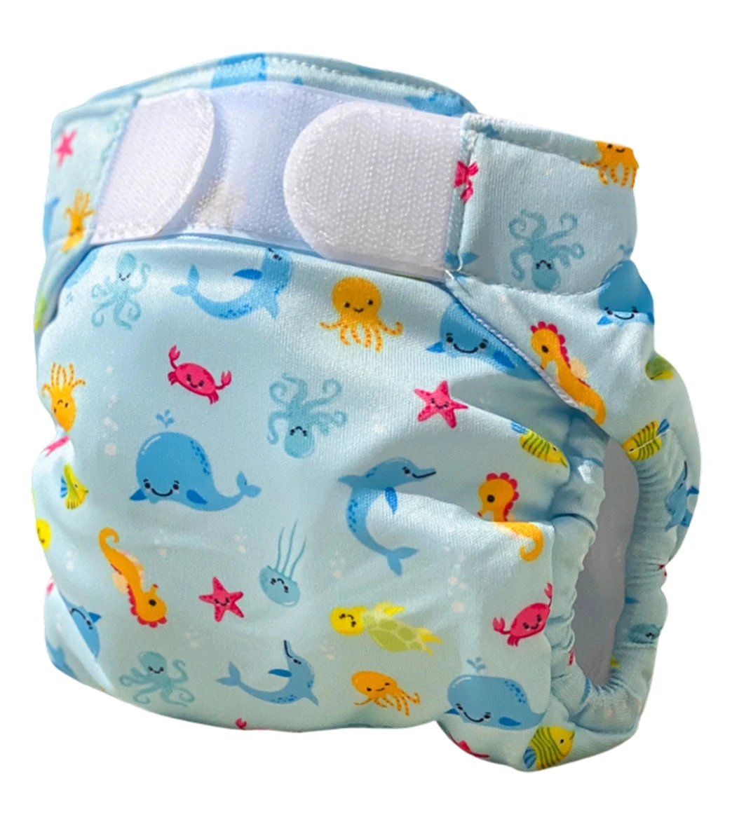 FREDS SWIM ACADEMY Boys' Reusable Swim Diaper 4 FREDS SWIM ACADEMY Boys' Reusable Swim Diaper - Image 2