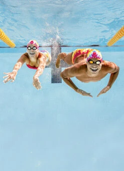 Sporti Antifog Rhinestone Jr. Goggle -Swimming Equipment Shop 8651523719336 purplelenspurpleframe 2a