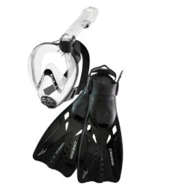 Cressi Baron & Tonga Mask & Fin Snorkel Set -Swimming Equipment Shop 8651555995816 2t