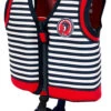 Konfidence Print Learn To Swim Buoyancy Jacket Swim Vest (Toddler, Little Kid) -Swimming Equipment Shop 8651811913896 bluehamptonsstripe