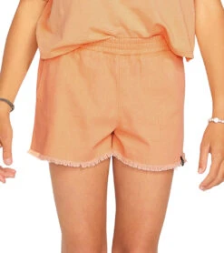 Volcom Girls' Strutin Stone Shorts (Big Kid) -Swimming Equipment Shop 8651827085480 papaya