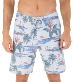 Hurley Men's 20" Phantom Naturals Weekender Board Shorts 21 Hurley Men's 20" Phantom Naturals Weekender Board Shorts -Swimming Equipment Shop 8651862376616 lightblue 1a
