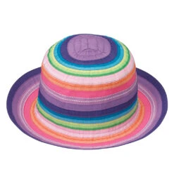 Wallaroo Girl's Petite Nantucket Hat (4-8 Years) 16 Wallaroo Girl's Petite Nantucket Hat (4-8 Years) -Swimming Equipment Shop 8652080873640 rainbow 1a