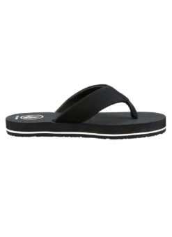 Volcom Boys' Victor Flip Flop (Big Kid) -Swimming Equipment Shop 8652090638504 black 3a
