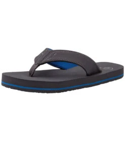 Volcom Boys' Victor Flip Flop (Big Kid) -Swimming Equipment Shop 8652090638504 gunmetalgrey 1a
