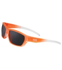 TYR Men's Cortez Sport Wrap Sunglasses 25 TYR Men's Cortez Sport Wrap Sunglasses -Swimming Equipment Shop 8652152340648 smokeorange 1a