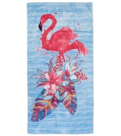 Dohler New Painted Flamingo Beach Towel 30”X 60” -Swimming Equipment Shop 8652155453608 multicolor