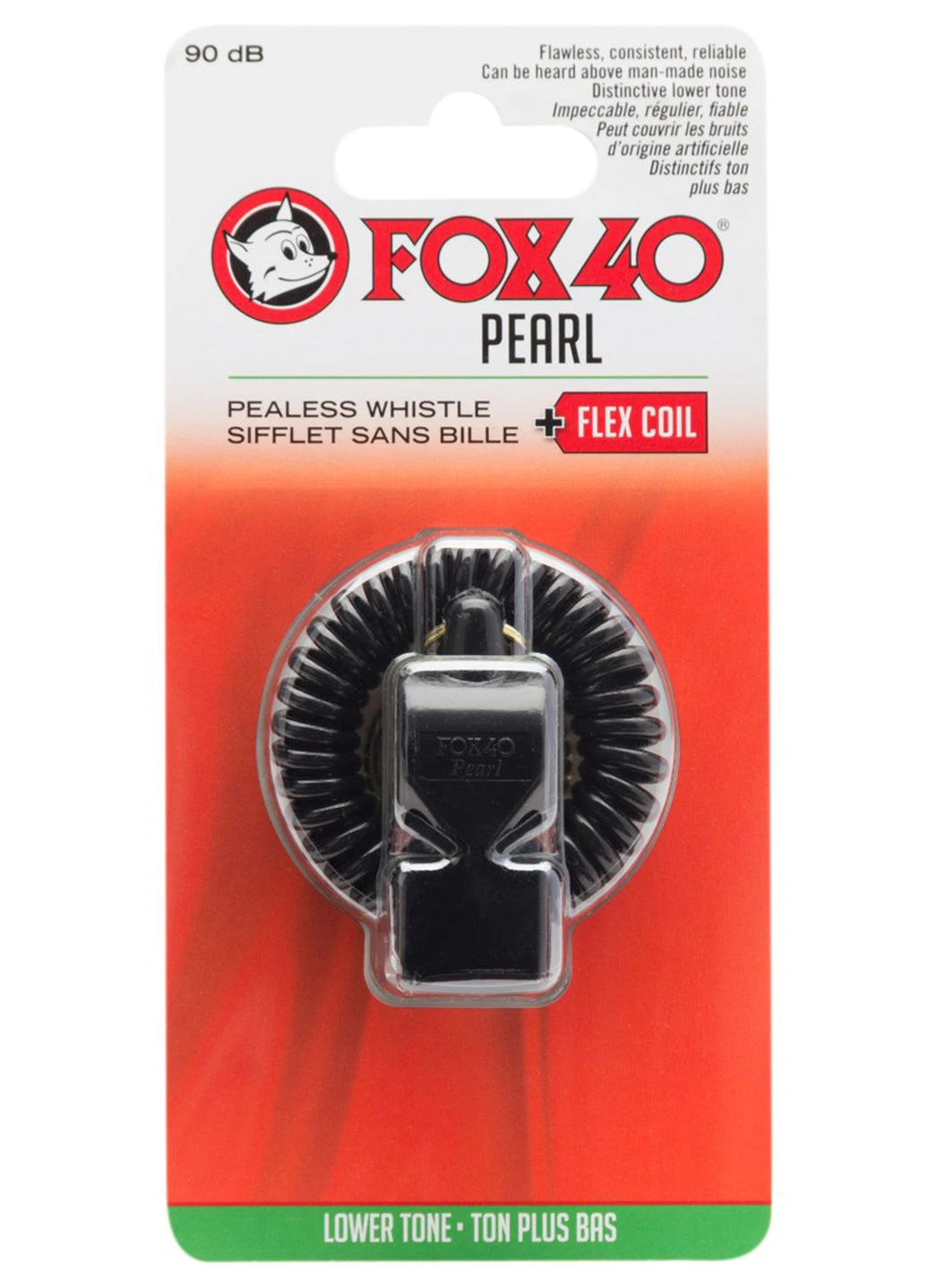 Fox 40 Pearl Lifeguard Whistle With Flex Coil 4 Fox 40 Pearl Lifeguard Whistle With Flex Coil - Image 2