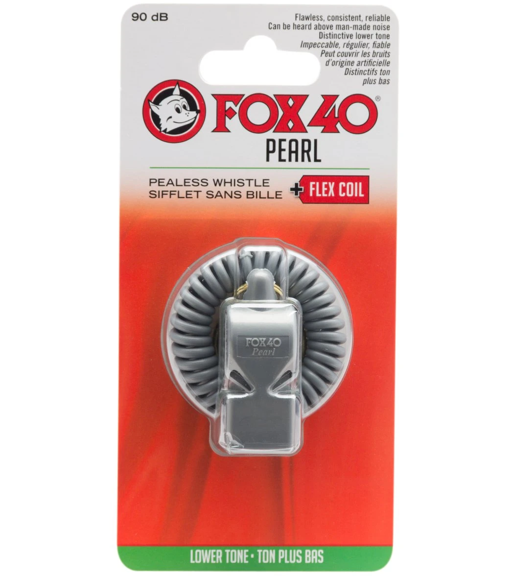Fox 40 Pearl Lifeguard Whistle With Flex Coil 22 Fox 40 Pearl Lifeguard Whistle With Flex Coil - Image 20