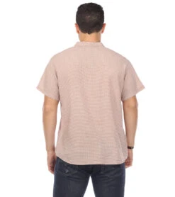 Yak & Yeti Men's Button Up Kurta Shirt 25 Yak & Yeti Men's Button Up Kurta Shirt -Swimming Equipment Shop 8652288786600 beige 3a