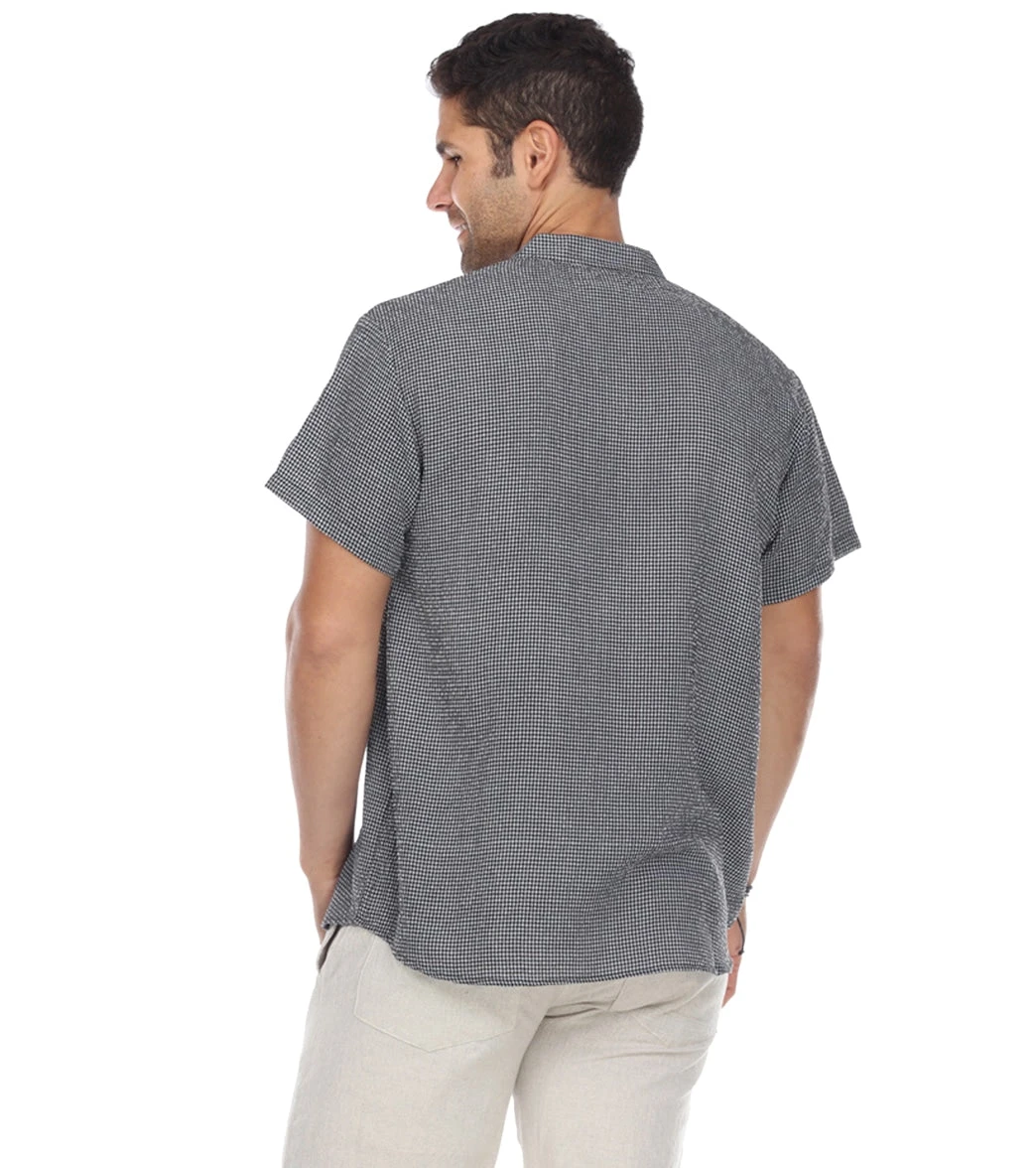 Yak & Yeti Men's Button Up Kurta Shirt 15 Yak & Yeti Men's Button Up Kurta Shirt - Image 13