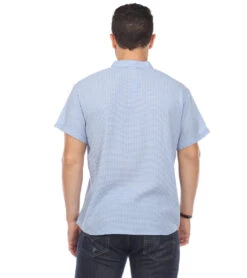 Yak & Yeti Men's Button Up Kurta Shirt 20 Yak & Yeti Men's Button Up Kurta Shirt -Swimming Equipment Shop 8652288786600 sky 3a