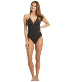 Carve Designs Dahlia One Piece Swimsuit (D/DD Cup) 37 Carve Designs Dahlia One Piece Swimsuit (D/DD Cup) -Swimming Equipment Shop 8652311494824 black 4a