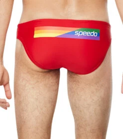 Speedo Pride Men's Solar One Brief Swimsuit -Swimming Equipment Shop 8652372738216 bittersweet 2a