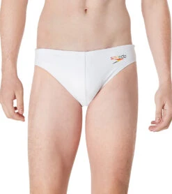 Speedo Pride Men's Solar One Brief Swimsuit -Swimming Equipment Shop 8652372738216 white 1a