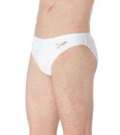 Speedo Pride Men's Solar One Brief Swimsuit -Swimming Equipment Shop 8652372738216 white 2a