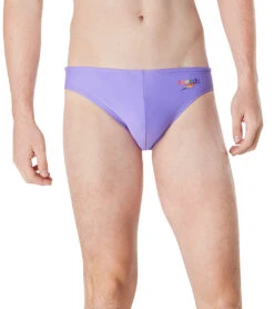 Speedo Pride Men's Solar One Brief Swimsuit -Swimming Equipment Shop 8652372738216 wickedpurple