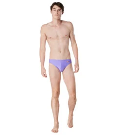 Speedo Pride Men's Solar One Brief Swimsuit -Swimming Equipment Shop 8652372738216 wickedpurple 4a
