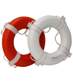 KEMP 20 Coast Lifeguard Approved Ring Buoy -Swimming Equipment Shop 8652566134952 white 3a