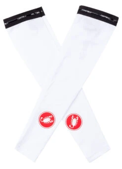 Castelli UPF 50+ Light Arm Sleeves 17 Castelli UPF 50+ Light Arm Sleeves -Swimming Equipment Shop 8652566298792 white 1a