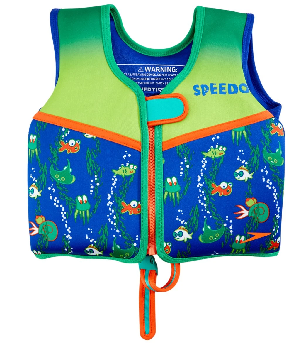 Speedo Boys' Learn To Swim Printed Neoprene Swim Vest (2yrs-6yrs) 3 Speedo Boys' Learn To Swim Printed Neoprene Swim Vest (2yrs-6yrs)