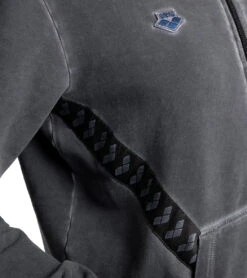 Arena Unisex Icons Front Hooded Zip Jacket -Swimming Equipment Shop 8652619579560 delaveblackwhite 6a