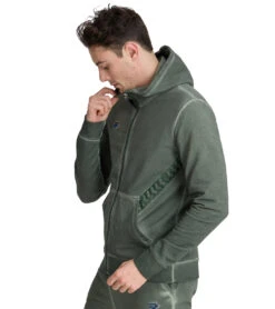 Arena Unisex Icons Front Hooded Zip Jacket