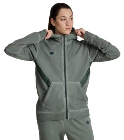 Arena Unisex Icons Front Hooded Zip Jacket -Swimming Equipment Shop 8652619579560 sagedelave 3a