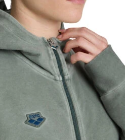 Arena Unisex Icons Front Hooded Zip Jacket -Swimming Equipment Shop 8652619579560 sagedelave 7a