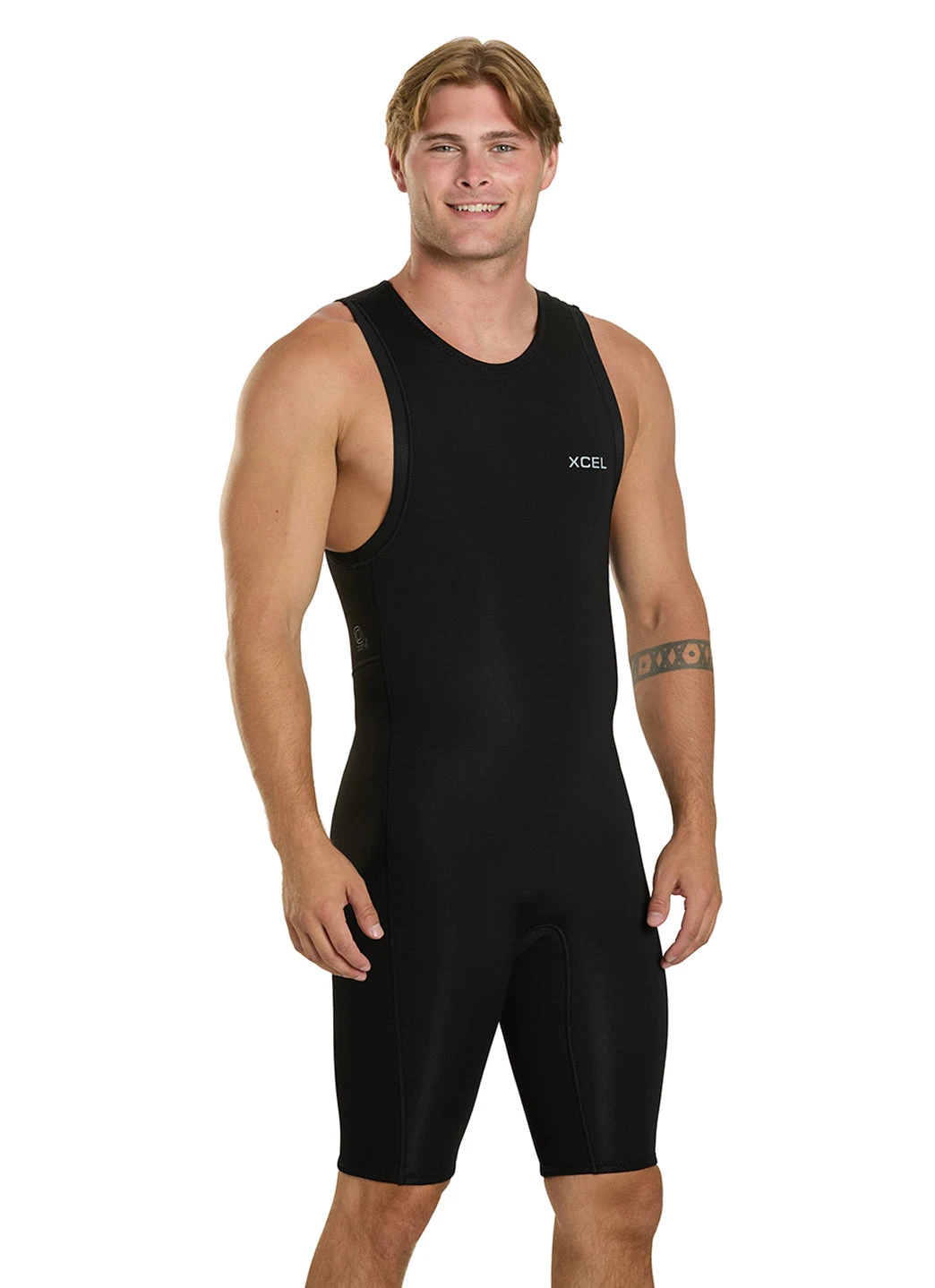 Xcel Men's 2mm Axis Back Zip Short John Wetsuit 5 Xcel Men's 2mm Axis Back Zip Short John Wetsuit - Image 3