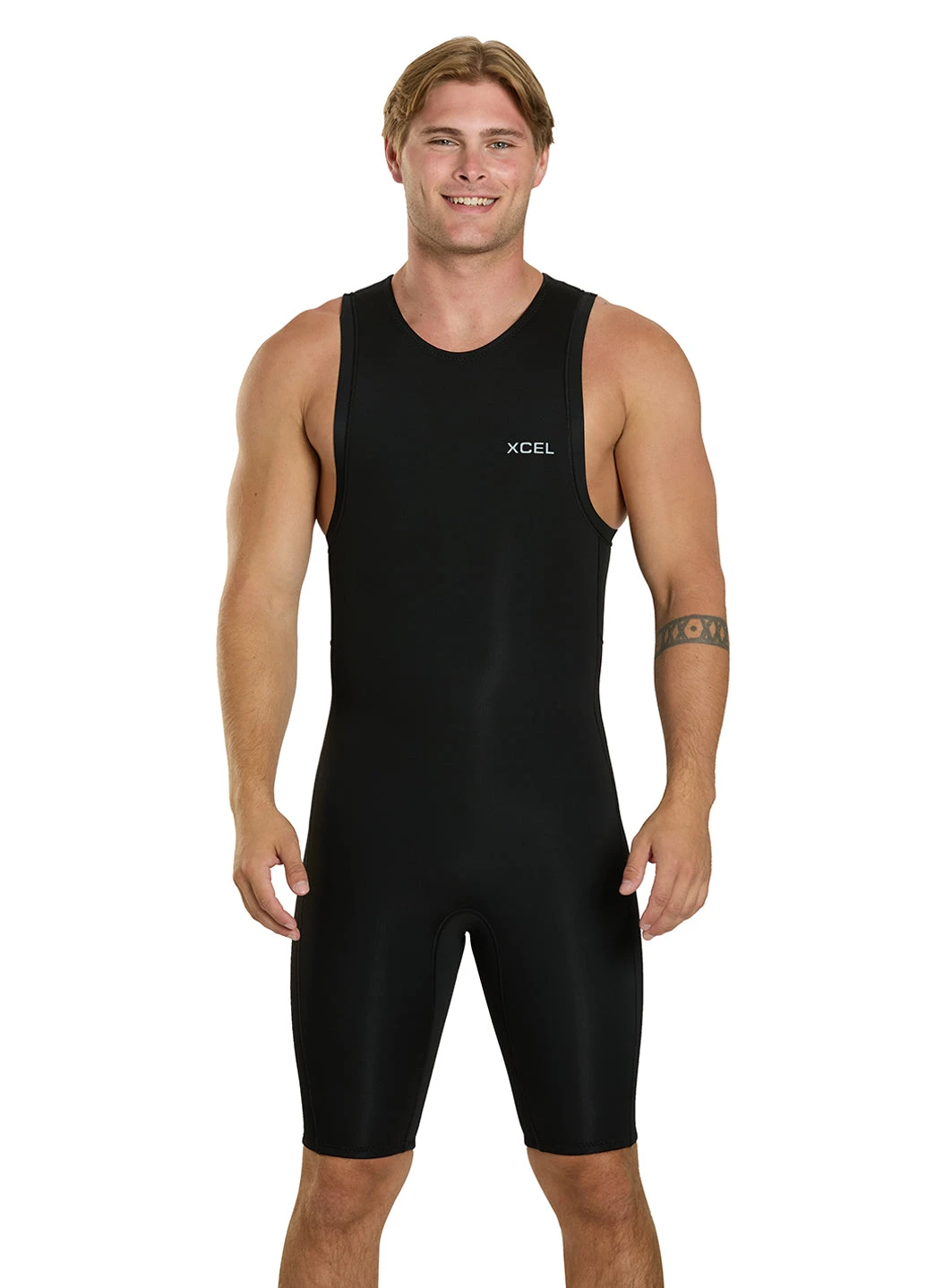 Xcel Men's 2mm Axis Back Zip Short John Wetsuit 3 Xcel Men's 2mm Axis Back Zip Short John Wetsuit