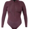 Xcel Women's 1.5mm Comp Long Sleeve Front Zip Spring Wetsuit 2 Xcel Women's 1.5mm Comp Long Sleeve Front Zip Spring Wetsuit -Swimming Equipment Shop 8652626755752 wine