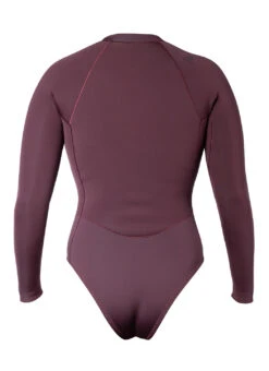 Xcel Women's 1.5mm Comp Long Sleeve Front Zip Spring Wetsuit -Swimming Equipment Shop 8652626755752 wine 2a