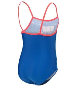 Arena Girls' Arena Friends U Back One Piece Swimsuit (Toddler, Little Kid) -Swimming Equipment Shop 8652653232296 royalfluoredmulti 4a