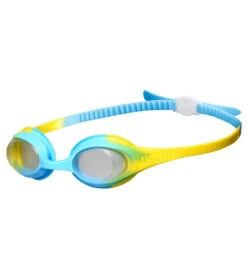 Arena Kids' Spider Goggle -Swimming Equipment Shop 8652662210728 clearyellowlightblue