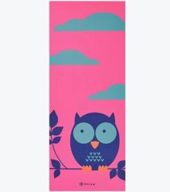 Gaiam Owl Kids Yoga Mat 60" 4mm Thick -Swimming Equipment Shop 8652821135528 owl