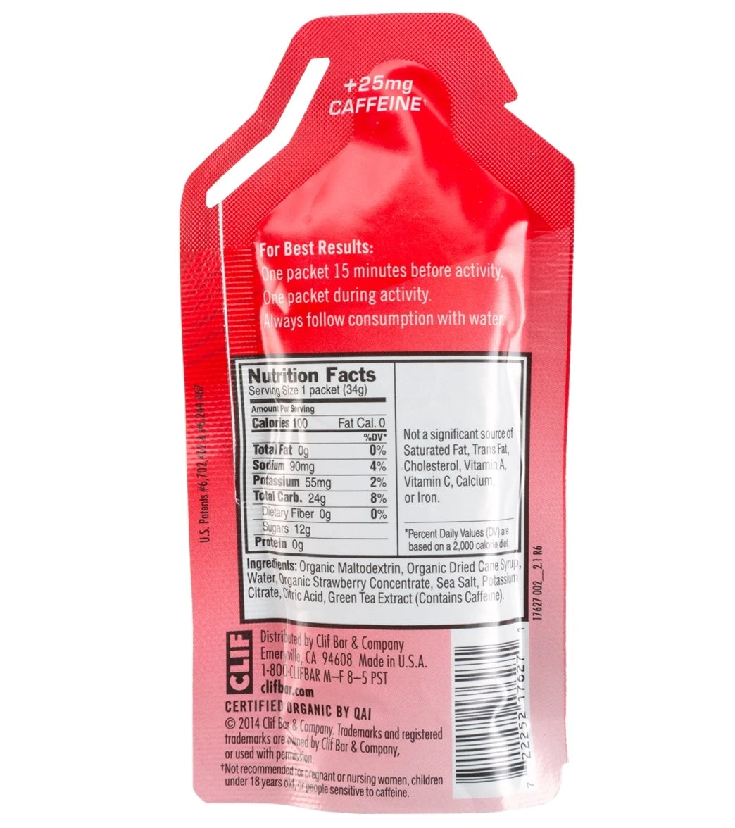 CLIF® Bar Clif Shot Energy Gel (Single) 16 CLIF® Bar Clif Shot Energy Gel (Single) - Image 14