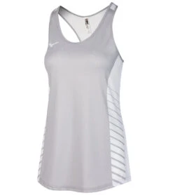 Mizuno Girls' Team Tank (Big Kid) 26 Mizuno Girls' Team Tank (Big Kid) -Swimming Equipment Shop 8652953714856 20teamgray 1a