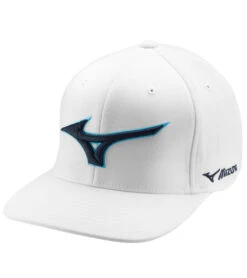 Mizuno Diamond Snapback -Swimming Equipment Shop 8652958335144 white